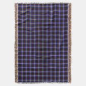 Clan Hill Tartan Decke (Vorderseite Vertikal)