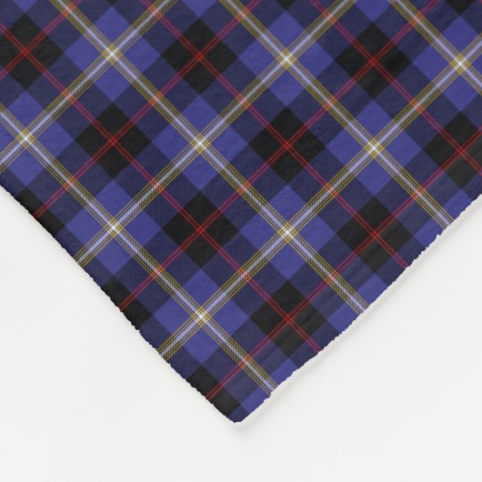 Clan Hill Tartan Fleecedecke (Ecke)