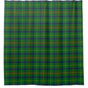 Clan Holmes Tartan Kariert Duschvorhang