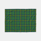 Clan Holmes Tartan Kariert Fleecedecke (Vorderseite (Horizontal))