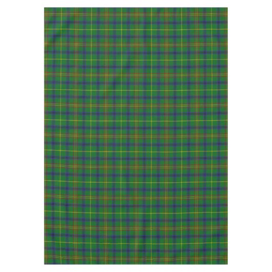 Clan Holmes Tartan Kariert Tischdecke (Vorderseite)