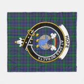 Clan Hope Tartan Kariert Fleecedecke (Vorderseite (Horizontal))