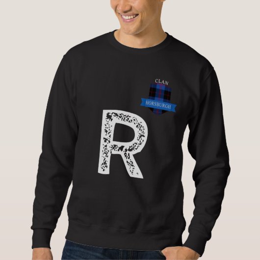 Clan Horsburgh R Familie Matching Sweatshirt (Vorderseite)