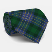 Clan Hughes Tartan Krawatte (Gerollt)
