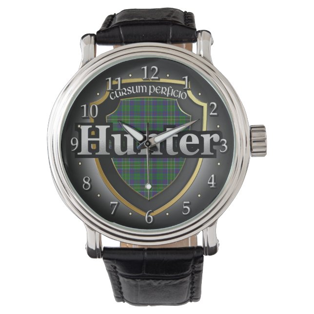 Clan Hunter Scotland Celebration Watch Armbanduhr (Vorderseite)