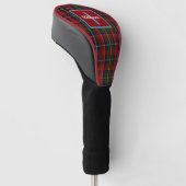Clan Innes Karierter Mit Monogramm Golf Head Cover Headcover (angewinkelt)