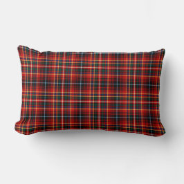 Clan Innes Red, Black and Yellow Tartan Lendenkissen