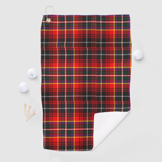 Clan Innes Tartan Kariert Golfhandtuch (Insitu)
