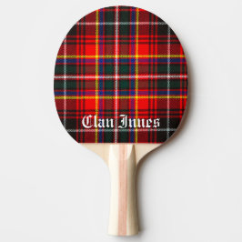 Clan Innes Tartan Tischtennis Schläger