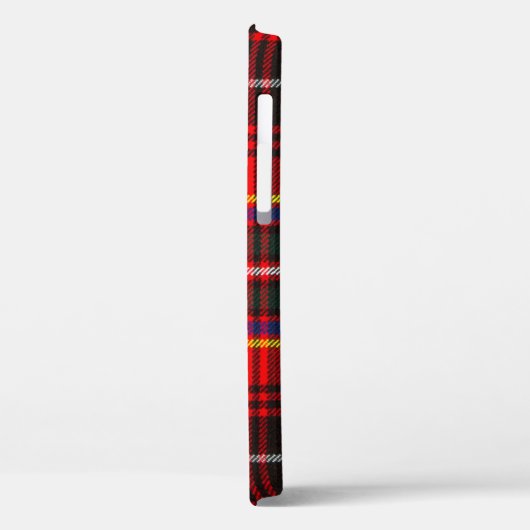 Clan Innes Wappen Abzeichen und Tartan Case-Mate iPhone Hülle (Rückseite / Links)