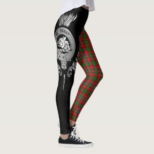 Clan Innes Wappen & Tartan Leggings