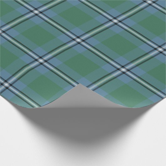 Clan Irvine von TrommelTartan Geschenkpapier (Ecke)