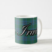 Clan Irwin KlassikerTartan Kaffeetasse (VorderseiteRechts)