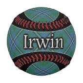 Clan Irwin Scottish Dream Tartan Baseball (Vorderseite)