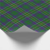 Clan-JägerScottishTartan Geschenkpapier (Ecke)
