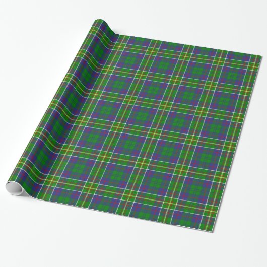 Clan-JägerTartan Geschenkpapier (Ungerollt)