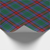 Clan Jardine Dress Tartan Kariert Geschenkpapier (Ecke)