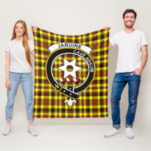 Clan Jardine Yellow Tartan Kariert