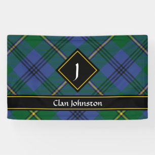 Clan Johnston Tartan Banner