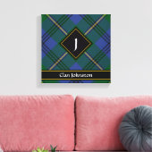 Clan Johnston Tartan Canvas Print Leinwanddruck (Insitu (Wohnzimmer))