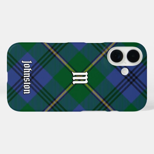 Clan Johnston Tartan Case-Mate iPhone Case (Rückseite (Horizontal))