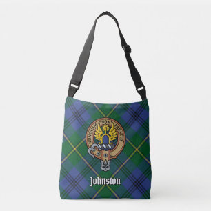 Clan Johnston Tartan Crossbody Bag Tragetaschen Mit Langen Trägern