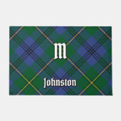 Clan Johnston Tartan Doormat Fußmatte (Vorderseite)