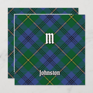 Clan Johnston Tartan Einladung