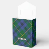 Clan Johnston Tartan Favor Box Geschenkschachtel (Geöffnet)