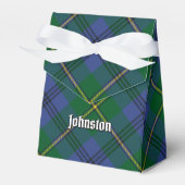 Clan Johnston Tartan Favor Box Geschenkschachtel (Vorderseite)
