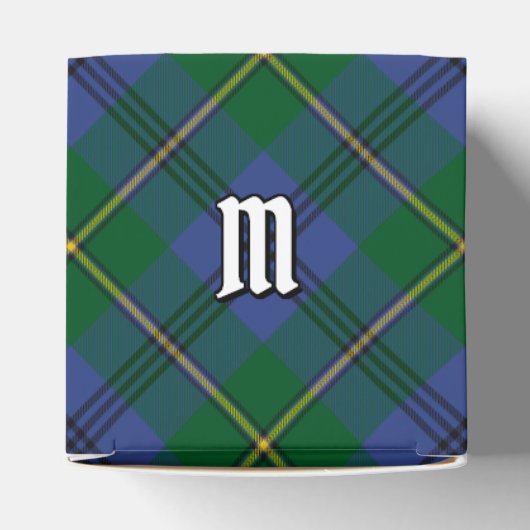 Clan Johnston Tartan Favor Box Geschenkschachtel (Oben)