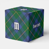 Clan Johnston Tartan Favor Box Geschenkschachtel (Rückseite)