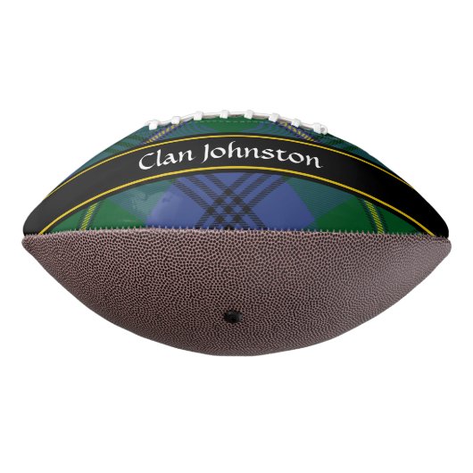 Clan Johnston Tartan Football (Gedreht 270)