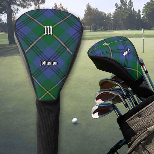 Clan Johnston Tartan Golf Head Cover Headcover