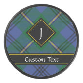 Clan Johnston Tartan Hockey Puck (Vorderseite)