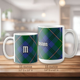 Clan Johnston Tartan Kaffeetasse