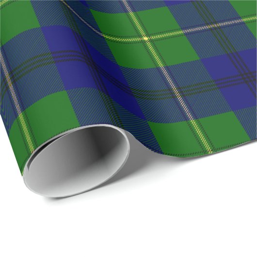 Clan Johnston Tartan Kariert Geschenkpapier (Rolleneckpunkt)