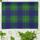 Clan Johnston Tartan Kariert Geschirrtuch (Gefaltet)
