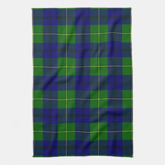 Clan Johnston Tartan Kariert Geschirrtuch (Vertikal)
