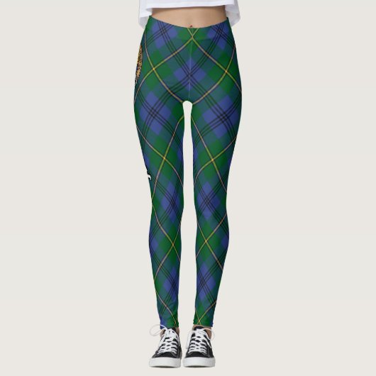 Clan Johnston Tartan Leggings (Vorderseite)