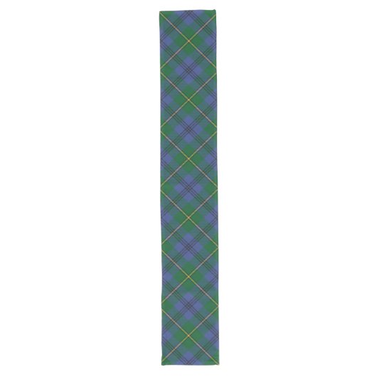 Clan Johnston Tartan Long Table Runner Großer Tischläufer (Vorderseite)