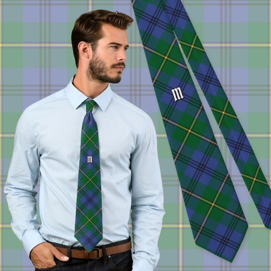 Clan Johnston Tartan Neck Tie Krawatte