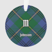 Clan Johnston Tartan Ornament (Vorderseite)