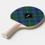 Clan Johnston Tartan Ping Pong Paddle Tischtennis Schläger (Vorderseite)