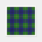 Clan Johnston Tartan Serviette (Vorderseite)