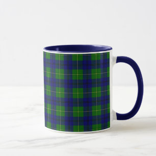 Clan Johnston Tartan Tasse