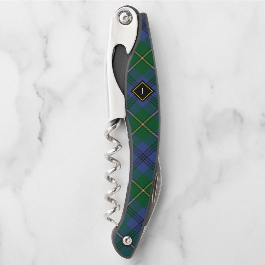 Clan Johnston Tartan Waiter's Corkschraube Kellnermesser (Vorderseite)