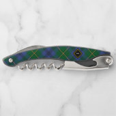 Clan Johnston Tartan Waiter's Corkschraube Kellnermesser (Rückseite)