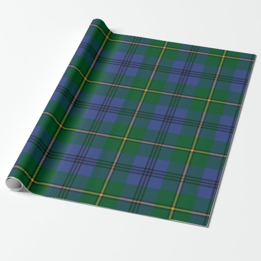 Clan Johnston Tartan Wrapping Paper Geschenkpapier (Ungerollt)