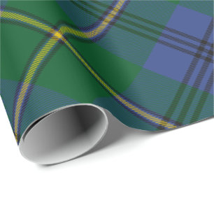 Clan Johnston Tartan Wrapping Paper Geschenkpapier